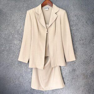 3-Piece Suit Set: Women's Jacket, Cami, Skirt, Size 9/10
